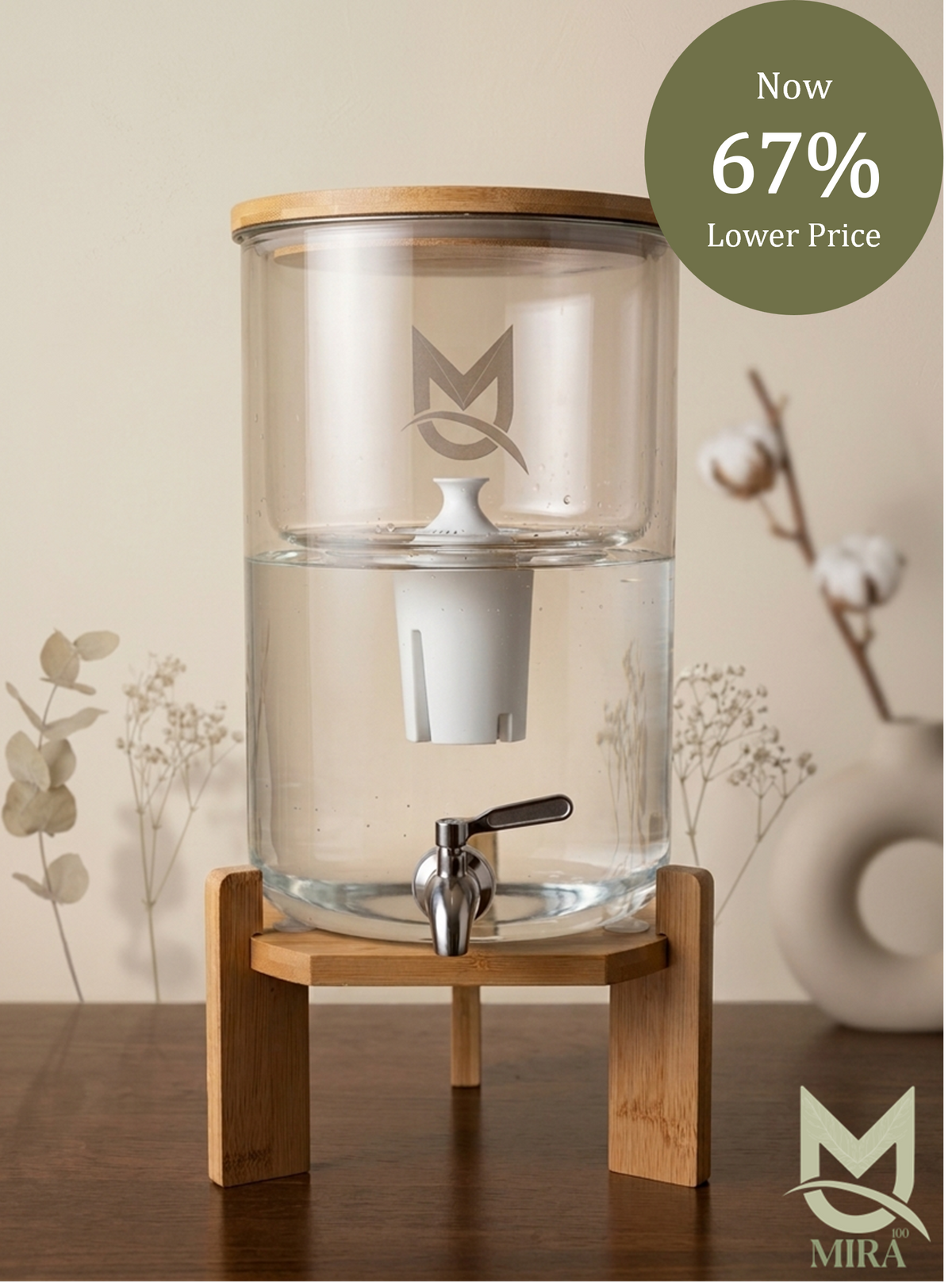 Mira 8L Water Dispenser with Advanced Multi-Stage Filtration